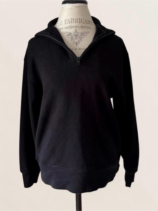 TNA Sweaters - TNA Black Women’s Half-Zip Sweater
